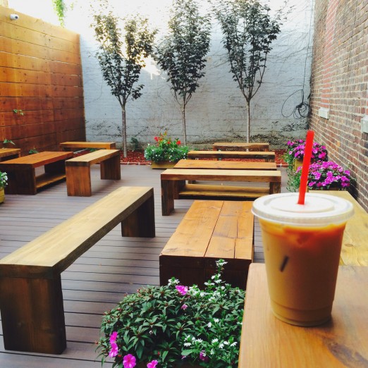 We Heart Astoria GOSSIP COFFEE Outside
